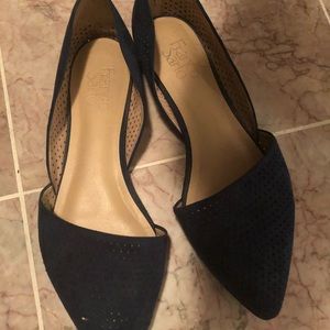Navy Blue flats